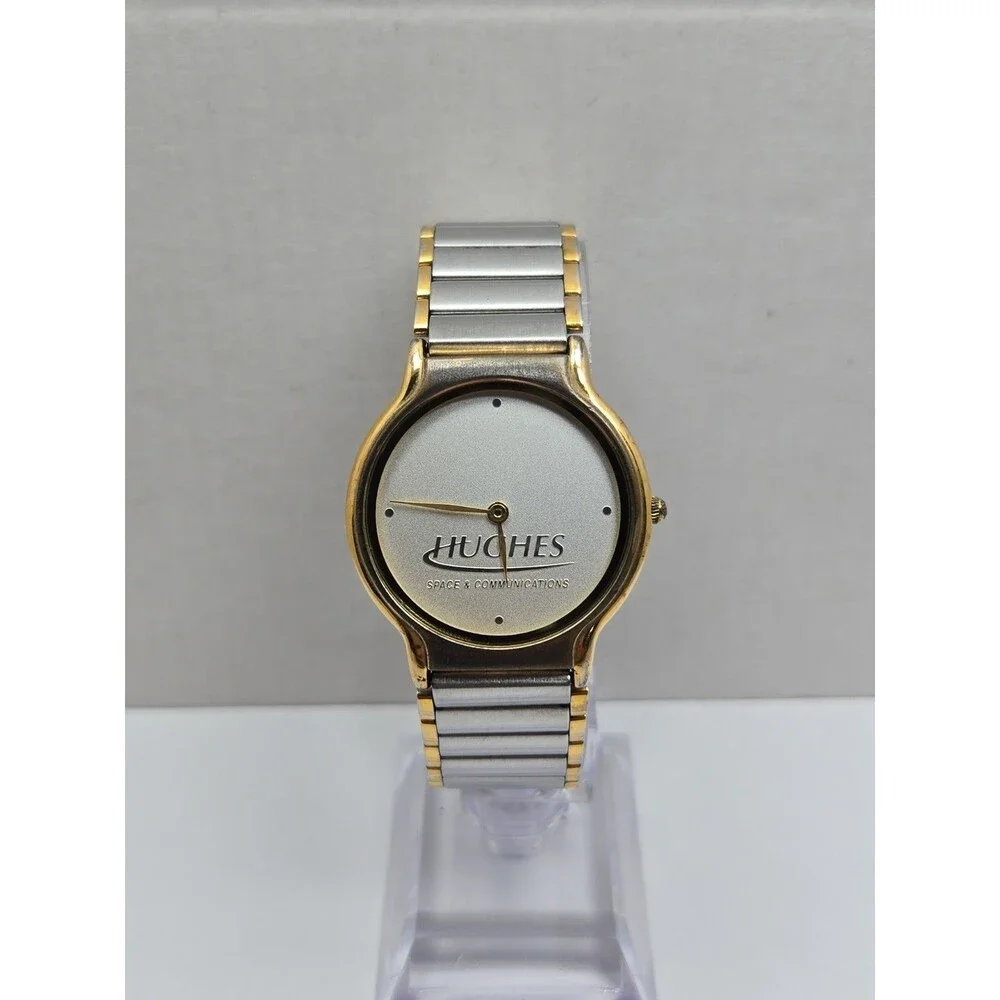 Vintage Hughes Space Communications Galaxy XI Ariane Launch Watch New Battery